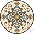 Waterjet Inlays Marble Floor Medallion